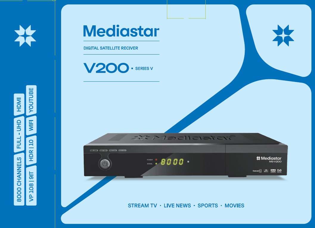 گیرنده دیجیتال میدیا استار ms v200